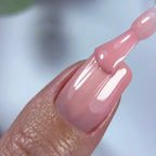 Nailsoftheday Cover base NEW Formula 03: base suave de camuflaje melocotón para uñas, 10 ml