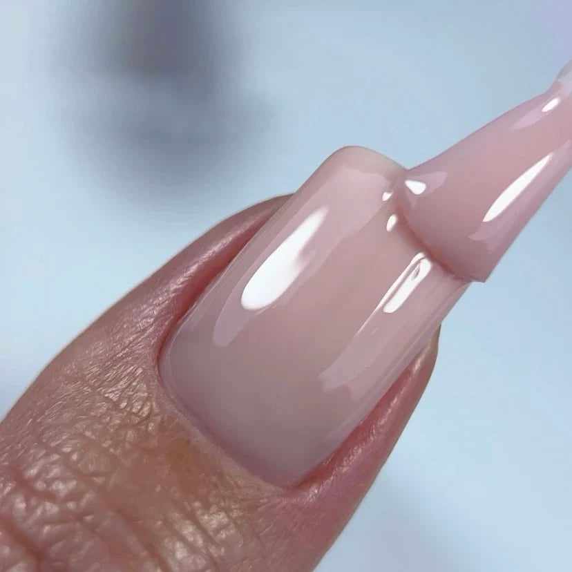 Nailsoftheday Cover base NEW Formula 04: base translúcida de color rosa polvo para uñas, 10 ml
