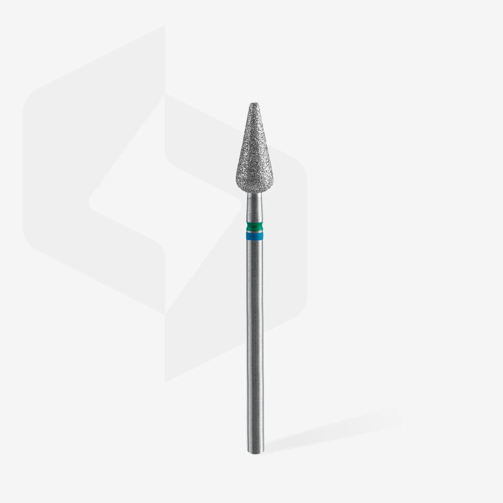 Broca de diamante para clavos DUO puntiaguda pera azul-verde EXPERT diámetro de la cabeza 5 mm / pieza de trabajo 12 mm