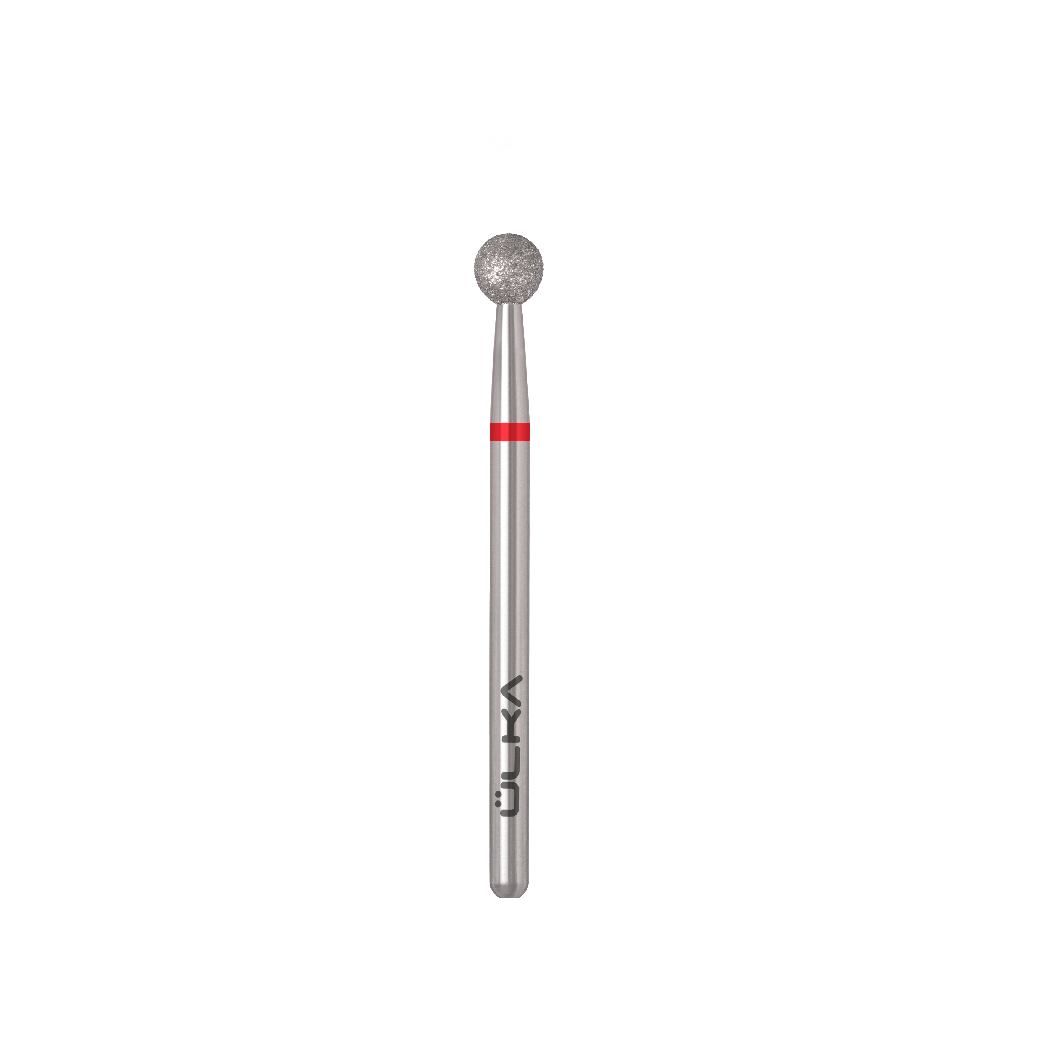 Fresa de diamante ULKA bola roja – cabeza de 4 mm (B040-F)