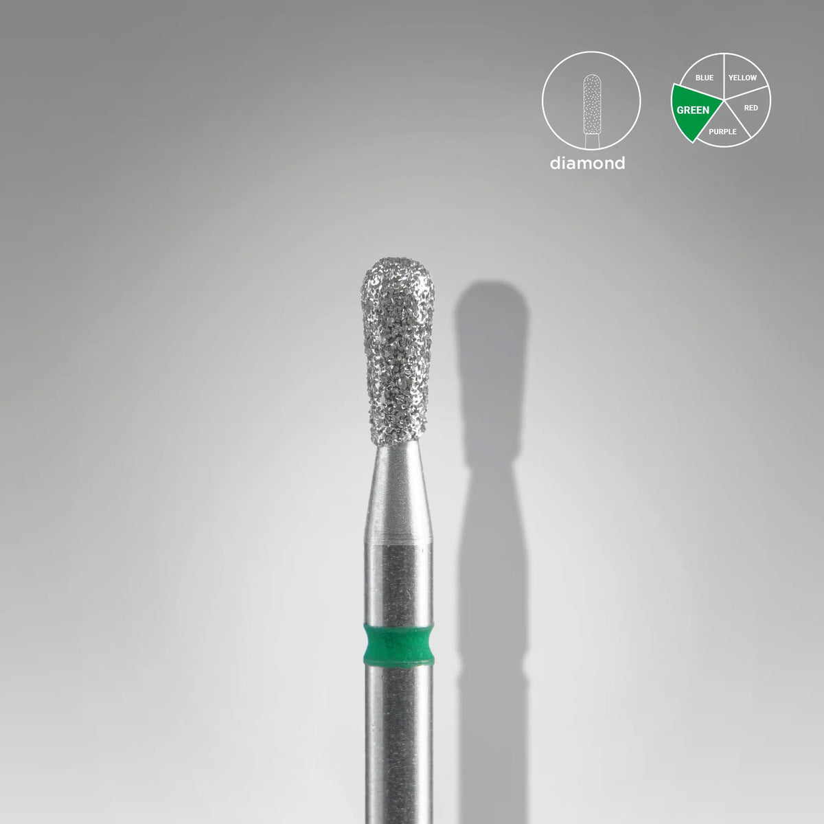 STALEKS EXPERT Fresa de diamante «Cerilla», diámetro 2,3 * 5