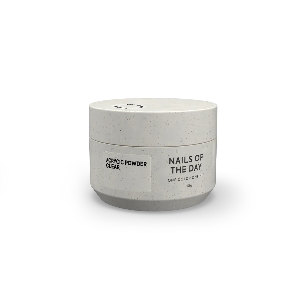 NAILSOFTHEDAY ELSA Acrylic Powder Clear — Polvo acrílico transparente, 10 g