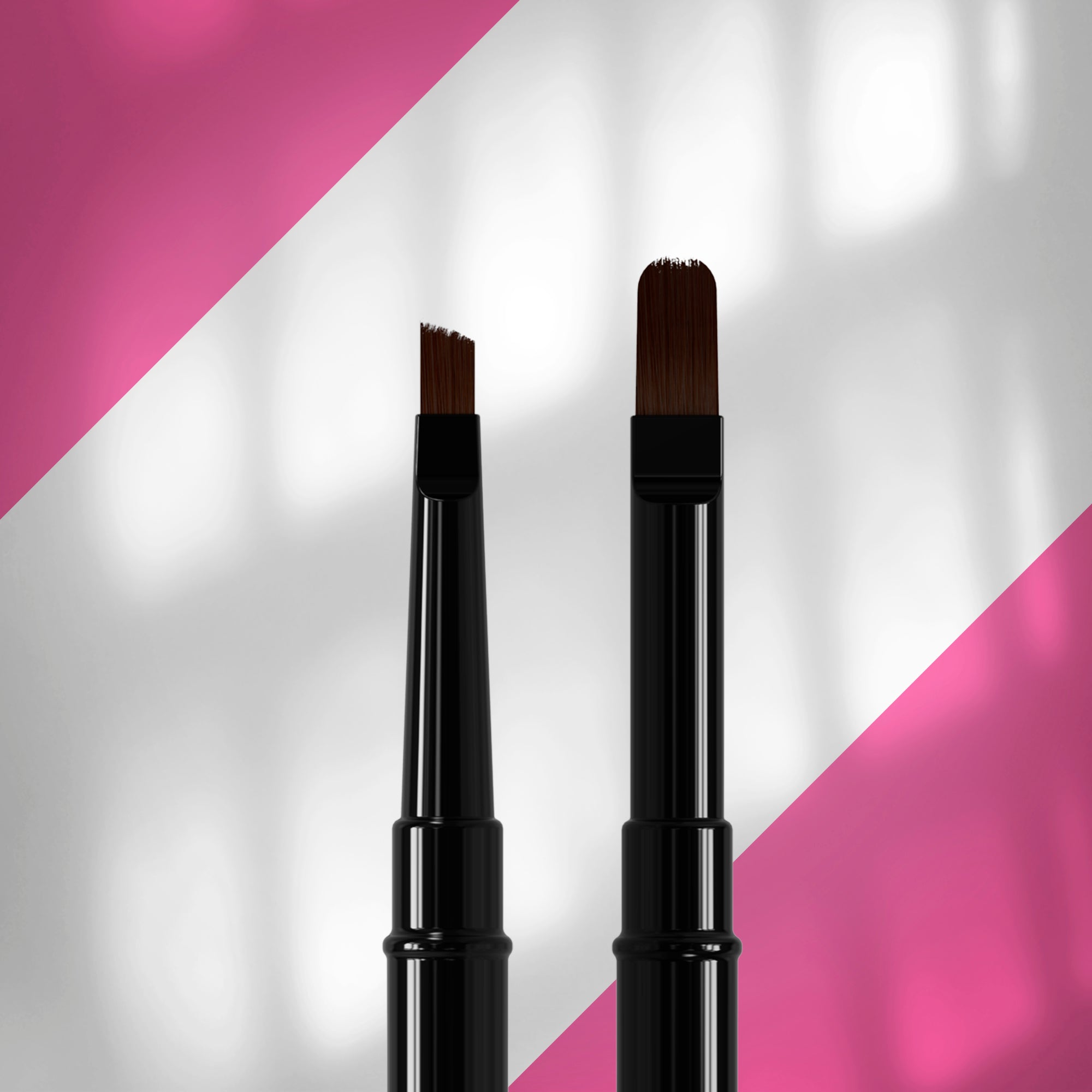 Pincel Doble Cara Para Gel EXPERT  11 Mm / Para Gel 7 Mm