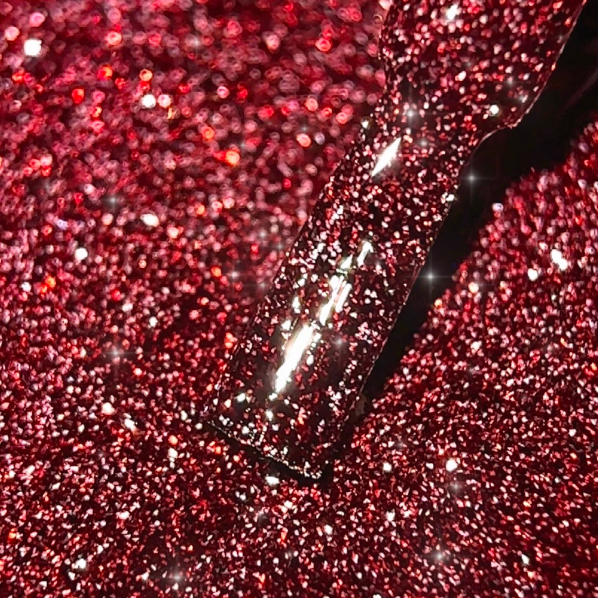 BIBLIOTEKA Esmalte reflectante Nº 07 Wine Soul – Burdeos, 10 ml