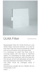 Aspirador ÜLKA NANO. Sobremesa