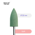 NAILSOFTHEDAY Silicone Drill Bit, Soft — pulidor de marca, suave, tamaño 8*20 mm.