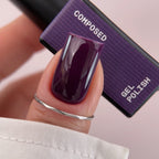 BIBLIOTEKA Esmalte Semipermanente Nº62 Composed – violeta profundo, 10 ml