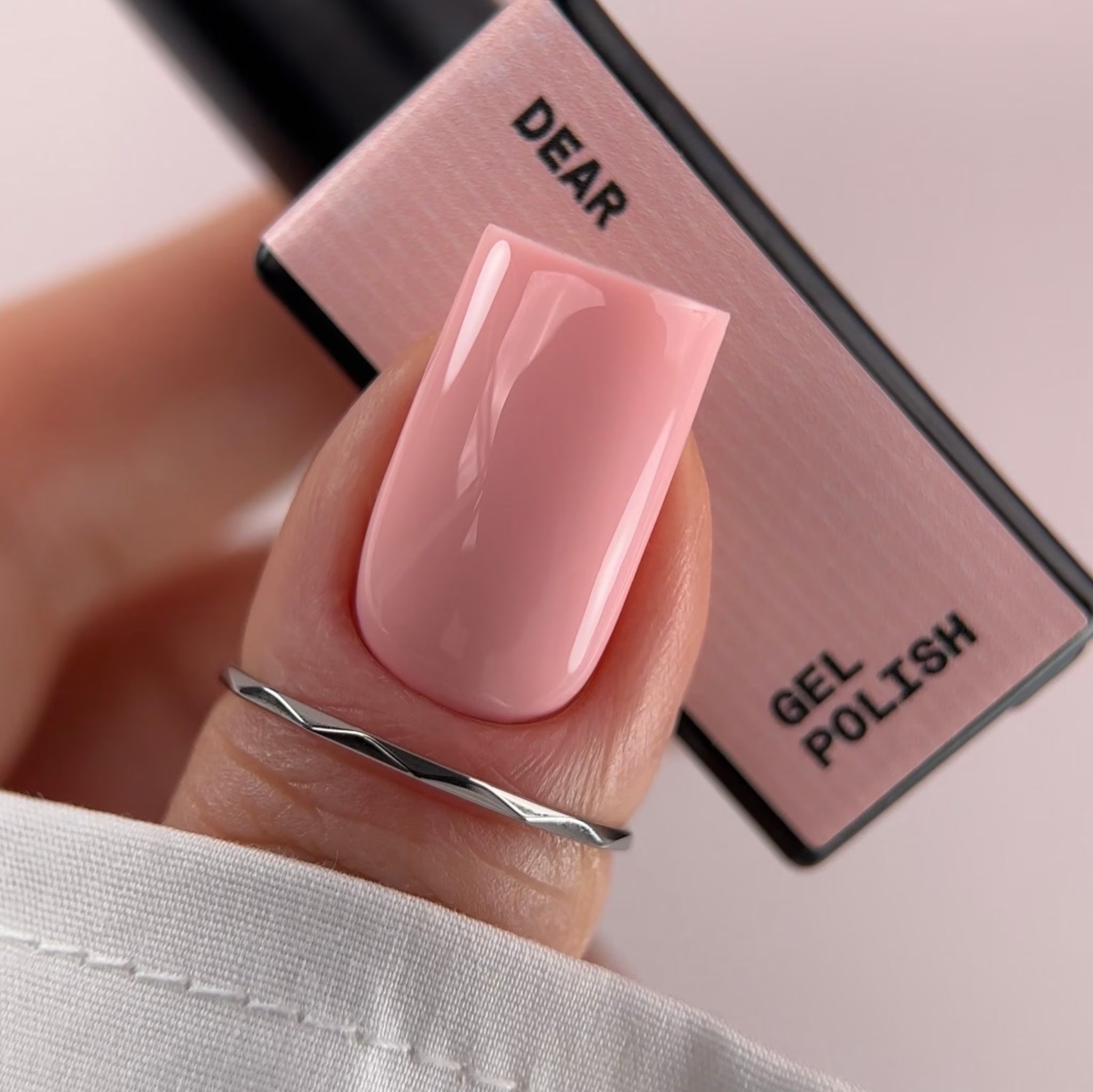 BIBLIOTEKA Esmalte Semipermanente Nº58 Dear – rosa intenso, 10 ml