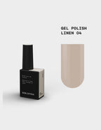 BIBLIOTEKA Esmalte Nº 04 Linen — Beige, 10 ml