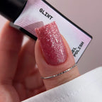 BIBLIOTEKA Esmalte semipermanente efecto ojo de gato Nº 29 Glint – beige rosado, 10 ml