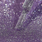 BIBLIOTEKA Esmalte semipermanente efecto ojo de gato Nº 31 Scatter – lila claro, 10 ml