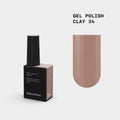 BIBLIOTEKA Esmalte Nº 34 Clay — Tono tierra suave, 10 ml