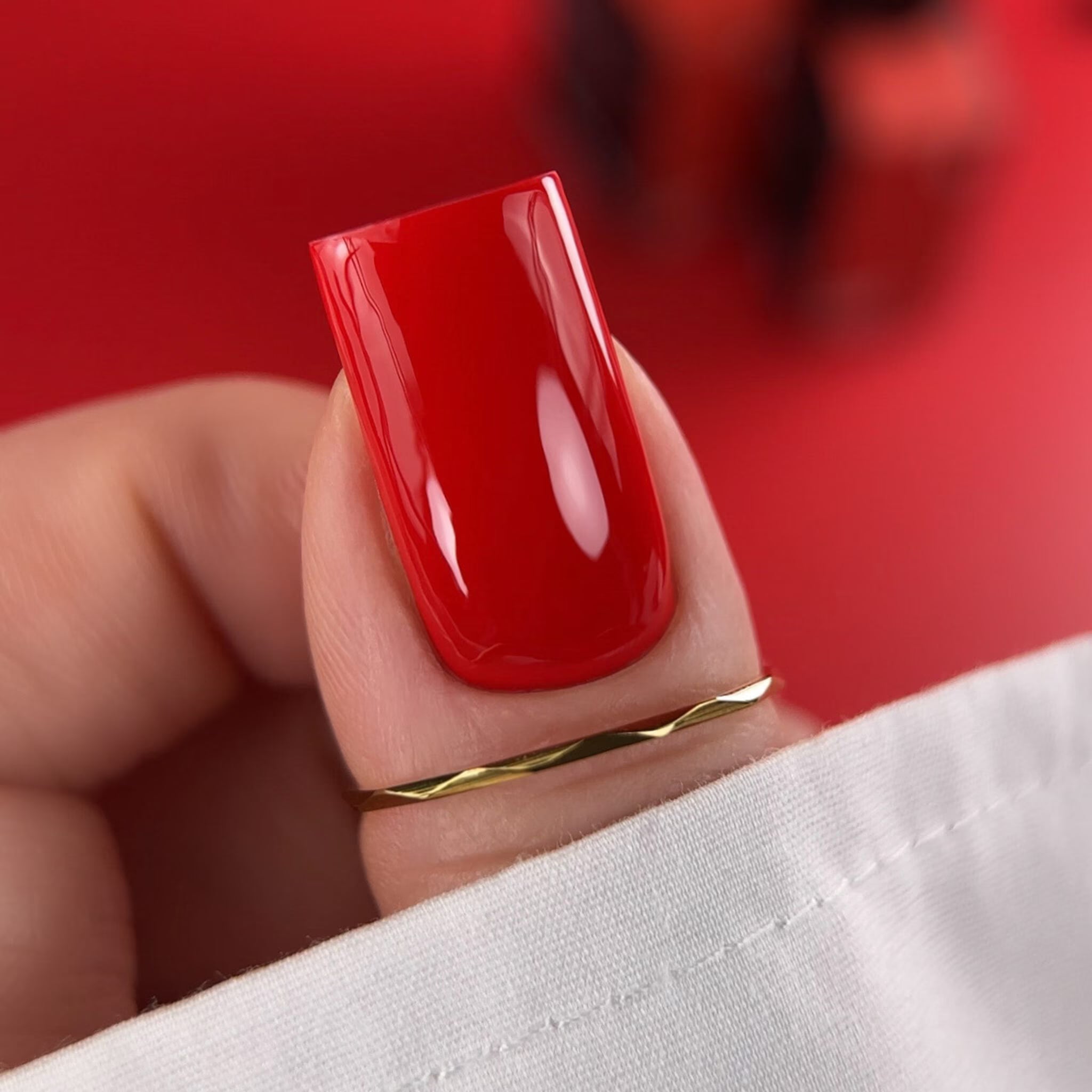 BIBLIOTEKA Esmalte Nº 41 Primary – Rojo puro brillante, 10 ml