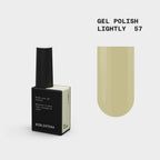 BIBLIOTEKA Esmalte Semipermanente Nº57 Lightly – amarillo claro (butter yellow), 10 ml