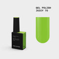 BIBLIOTEKA Esmalte Semipermanente Nº 70 Juicy — verde lima brillante, 10 ml.