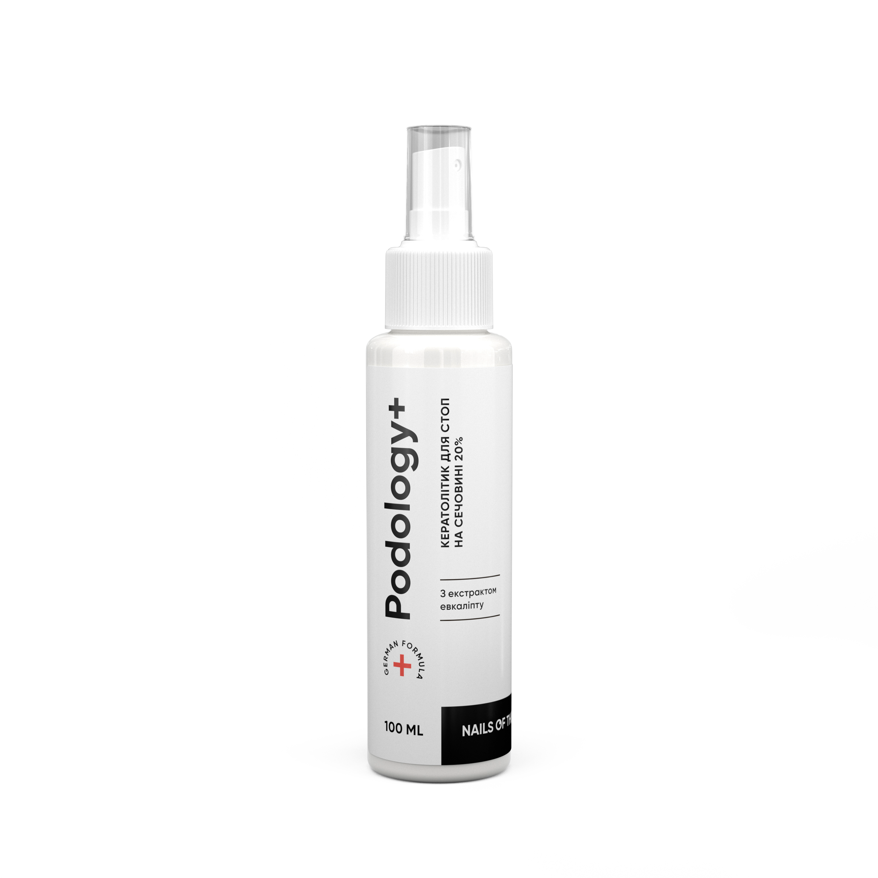 Nailsoftheday Podology+ KERATOLÍTICO para pies, 100 ml