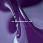 NAILSOFTHEDAY Gel Polish Amethyst — esmalte semipermanente en tono púrpura amatista oscuro con cobertura completa en una sola capa. 10 ml.