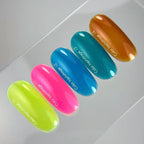 NAILSOFTHEDAY Color Top/Vitrage 11 — Top Coat Vitrage Rosa Brillante Semitransparente, 10 ml