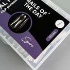 NAILSOFTHEDAY Dual Form Square (Type 4): formas superiores tipo cuadrado para uñas, 120 piezas