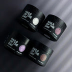 NAILSOFTHEDAY Polygel shimmer 03: poligel de grano fino color rosa leche con brillo , 30 g