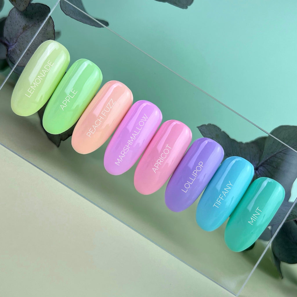 NAILSOFTHEDAY Let's Special Apple - Esmalte semipermanente en gel pastel lima que cubre en una capa, 10 ml