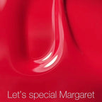 NAILSOFTHEDAY Let's especial Margaret - esmalte semipermanente de uñas  magenta oscuro que cubre una capa, 10 ml