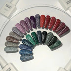 NAILSOFTHEDAY Gel Polish Euphoria — esmalte semipermanente púrpura reflectante, 10 ml
