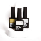 NAILSOFTHEDAY Color base 03 – base de color para uñas (verde caqui), 10 ml