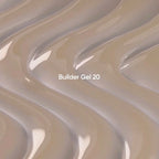NAILSOFTHEDAY Builder Gel 20 — gel nude arena para extensiones de uñas, 15 ml