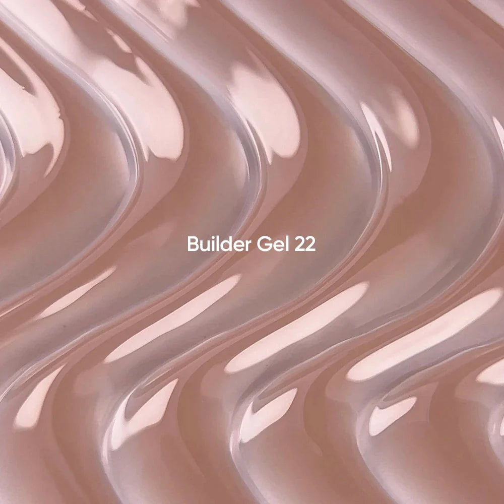 NAILSOFTHEDAY Builder Gel 22 — gel nude para extensiones de uñas, 15 ml