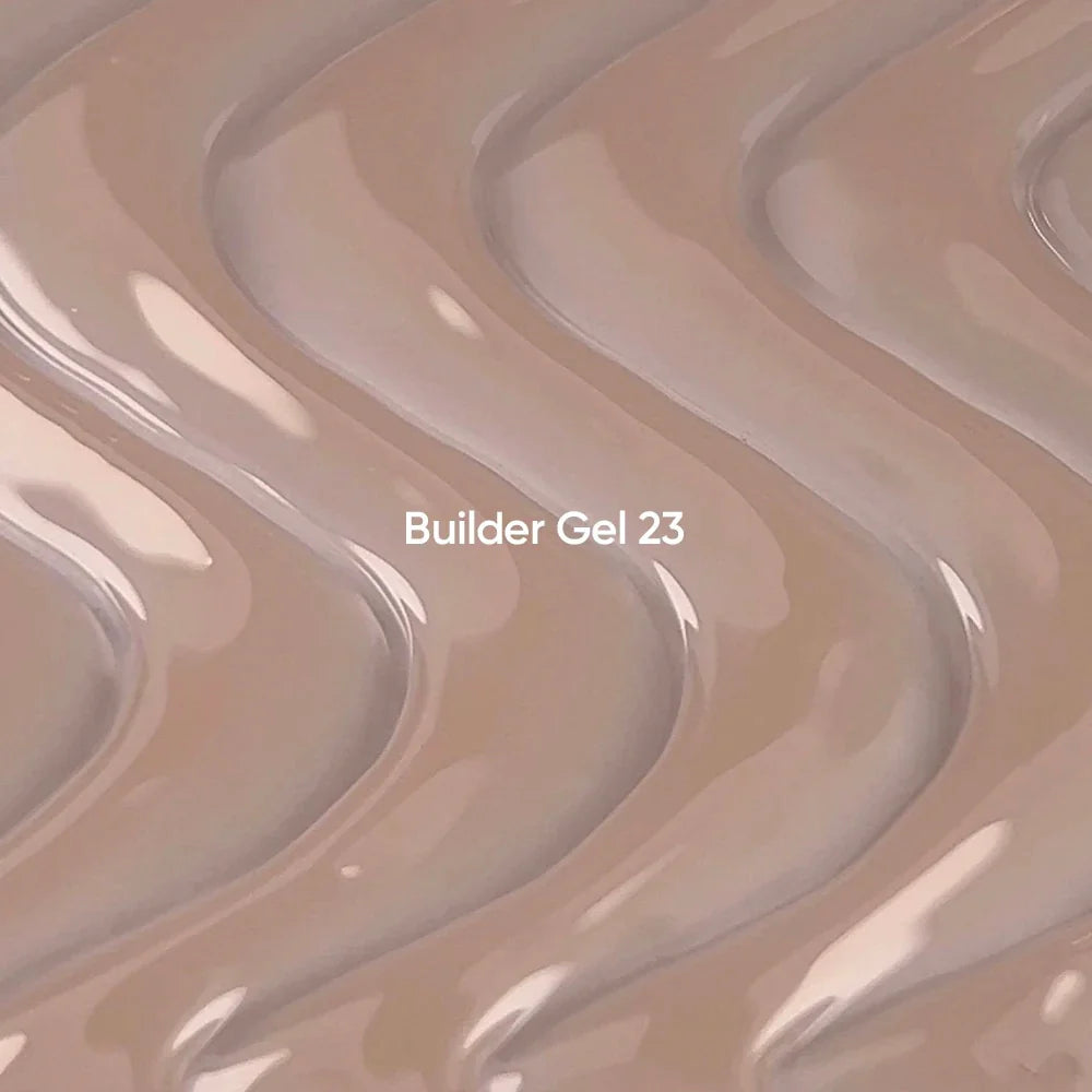 NAILSOFTHEDAY Builder Gel 23 — gel nude frío para extensiones de uñas, 15 ml