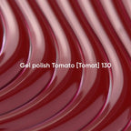 NAILSOFTHEDAY Gel Polish Tomato [Tomat] 130 – esmalte rojo tomate, cobertura en una sola capa, 10 ml