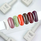 NAILSOFTHEDAY Gel Polish Sour Cream [Smetana] 007 – esmalte blanco crema ligero y aireado, 10 ml