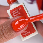 NAILSOFTHEDAY Gel Polish Carrot [Morkva] 219 – esmalte naranja zanahoria con cobertura en una sola capa, 10 ml
