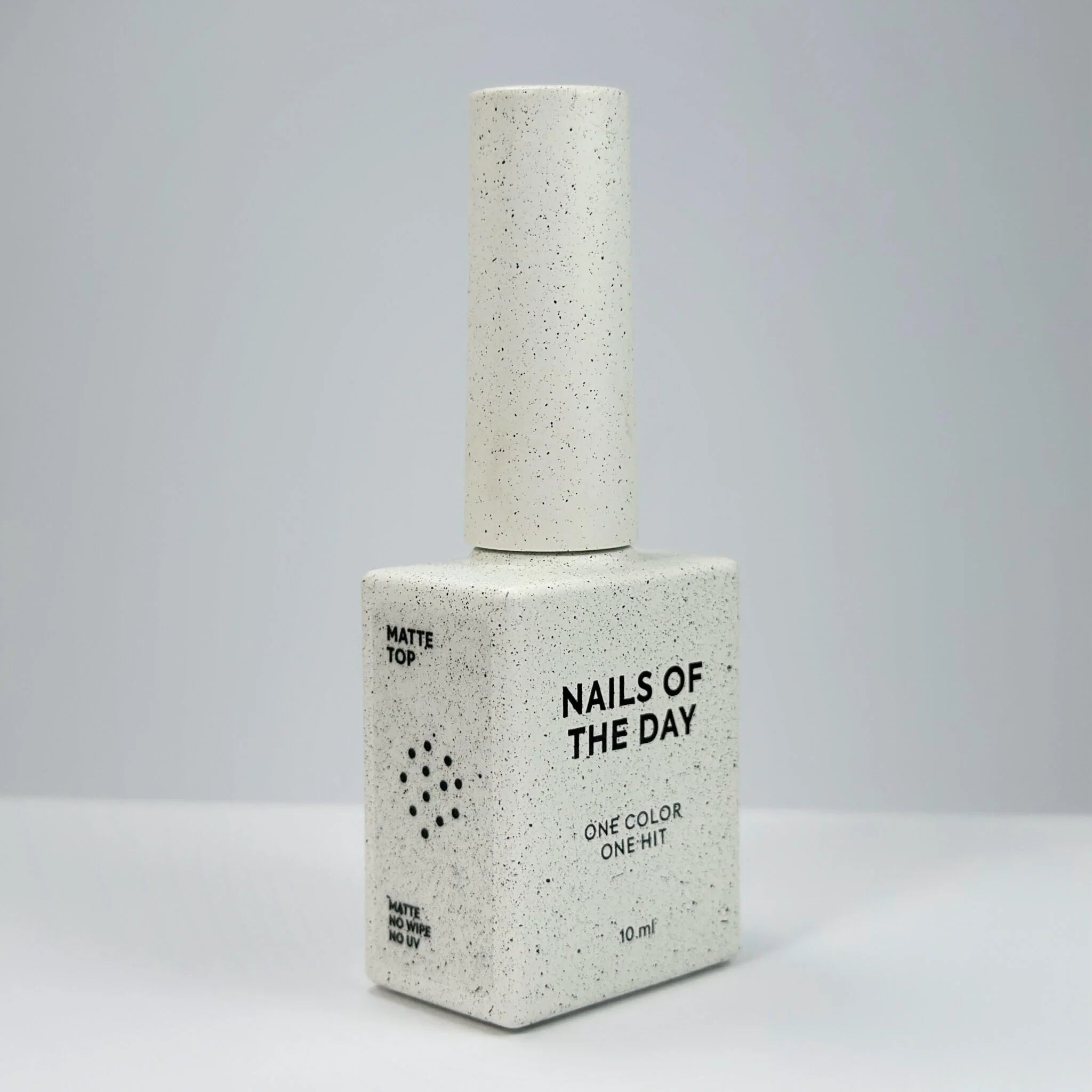NAILSOFTHEDAY Matte top no wipe – top mate sin capa pegajosa, con filtros UV, 10 ml