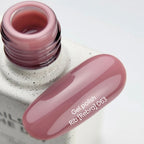 NAILSOFTHEDAY Gel Polish Rib [Rebra] 063 – esmalte nude rosado con cobertura en una sola capa, 10 ml