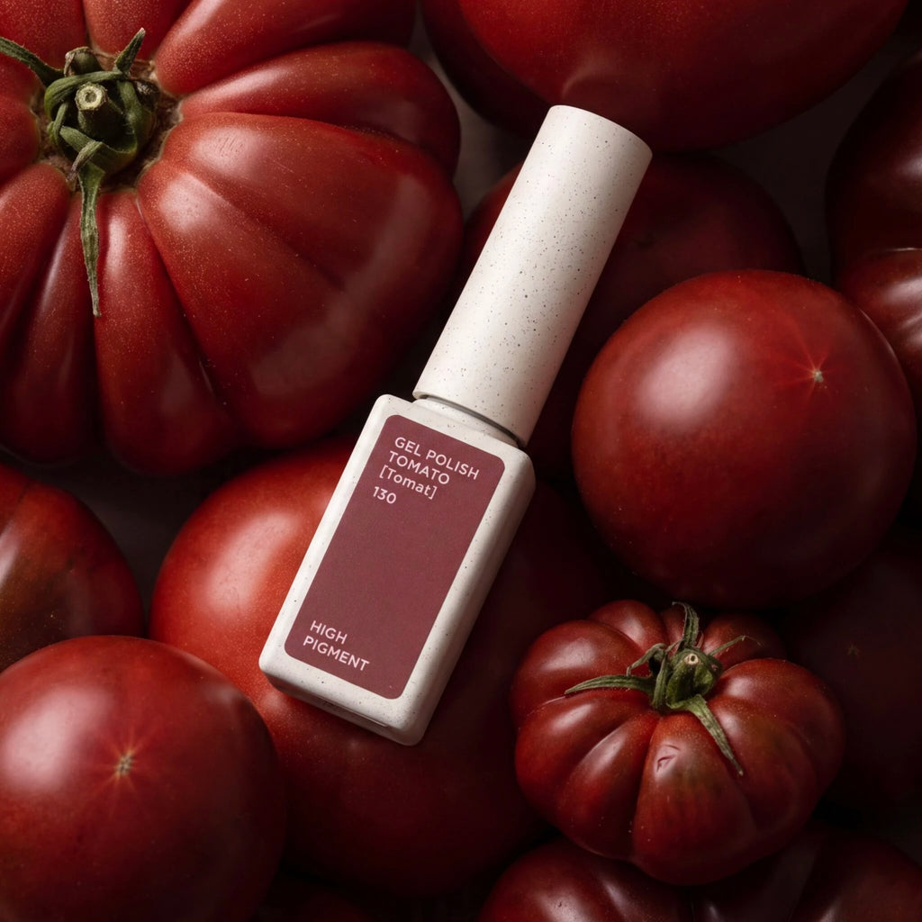 NAILSOFTHEDAY Gel Polish Tomato [Tomat] 130 – esmalte rojo tomate, cobertura en una sola capa, 10 ml