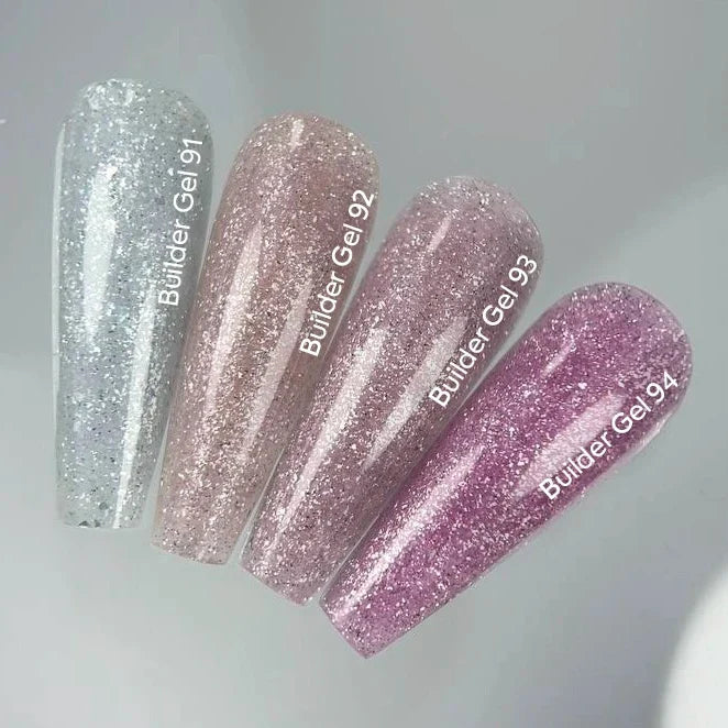 NAILSOFTHEDAY Builder Gel 93 — builder gel reflectante rosa suave, 15 ml