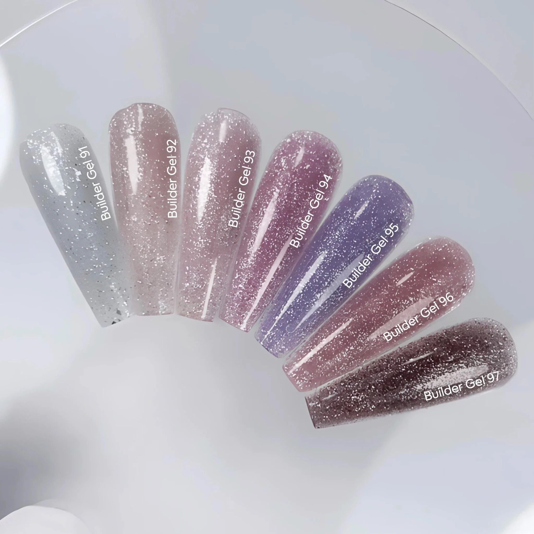 NAILSOFTHEDAY Builder Gel 97 — builder gel reflectante marrón, 15 ml