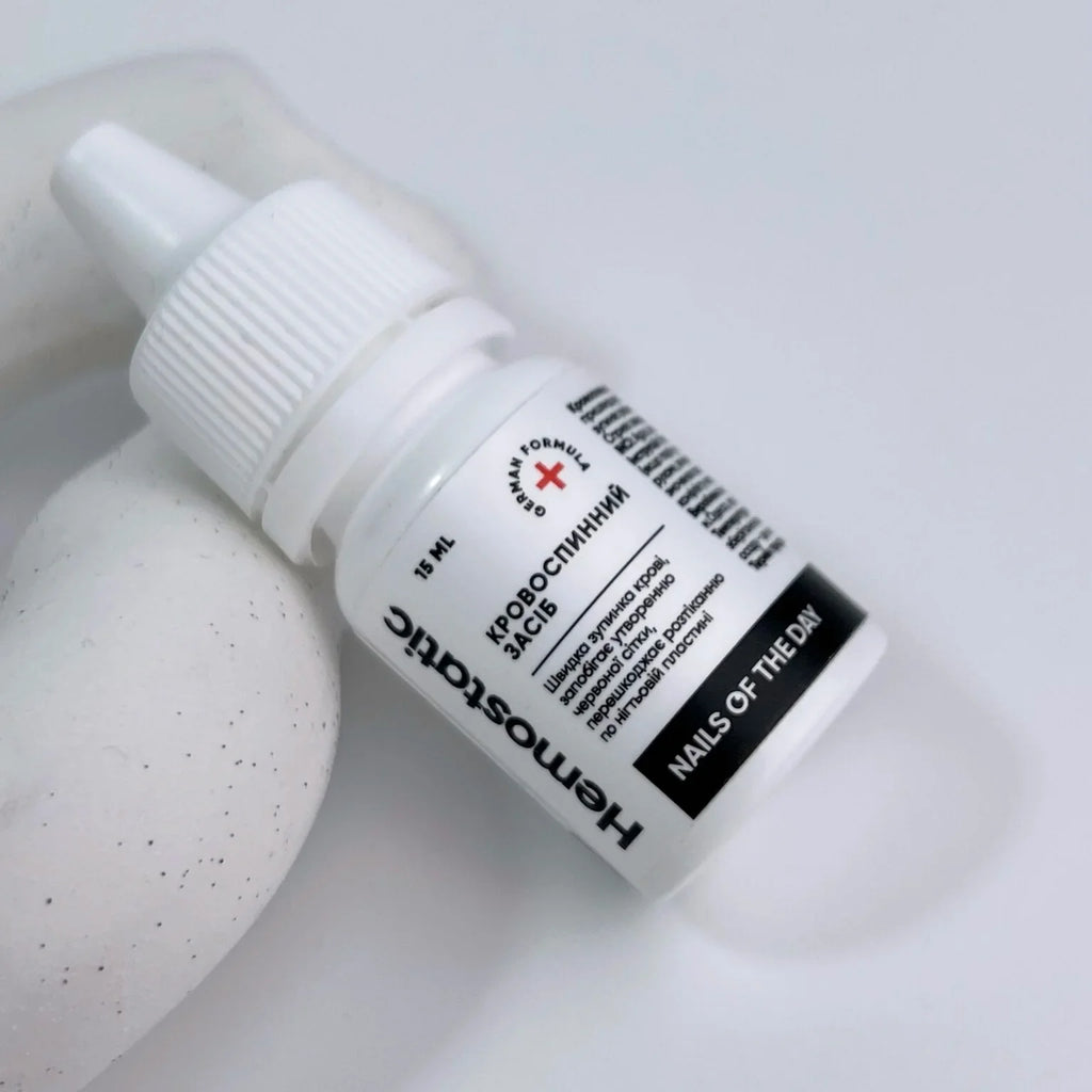 NAILSOFTHEDAY Podology+ «Hemostatic» — agente hemostático, 15 ml