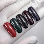 NAILSOFTHEDAY Gel Polish Roksolana — esmalte semipermanente rojo, cobertura en una sola capa, 10 ml