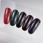 NAILSOFTHEDAY Gel Polish Zinfandel — esmalte semipermanente burdeos oscuro, cobertura en una sola capa, 10 ml