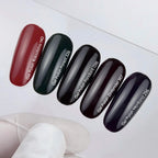 NAILSOFTHEDAY Gel Polish Fondant — esmalte semipermanente marrón oscuro, cobertura en una sola capa, 10 ml