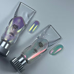Liquid powder 01 - polvo líquido con iridiscencia de verde a morado para uñas, 5 g