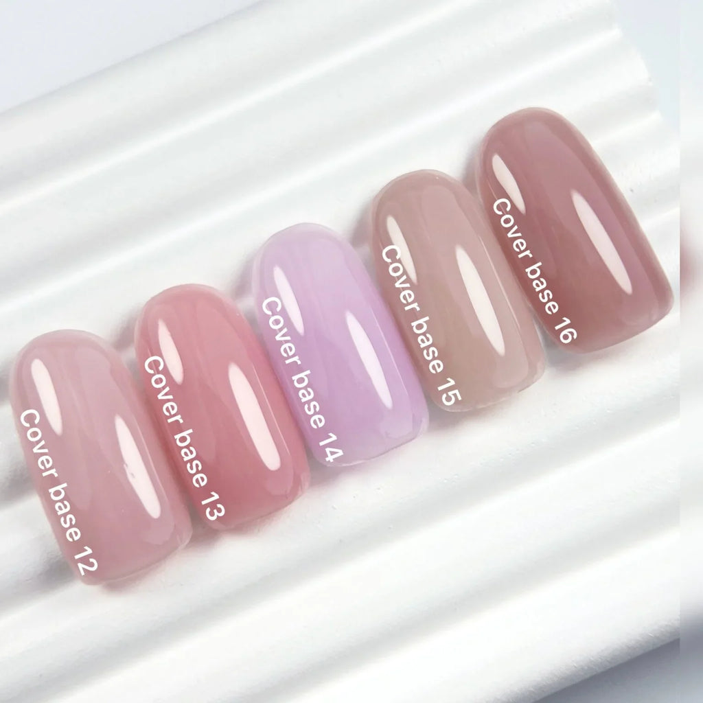 Nailsoftheday Cover base NEW Formula 11 — base camuflaje semitransparente en tono nude suave para uñas, 10 ml