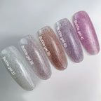 NAILSOFTHEDAY Bottle Gel 39 – gel ultraresistente nude con efecto reflectante para el refuerzo de uñas, 10 ml