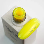 NAILSOFTHEDAY Bottle Gel 27 – gel ultraresistente amarillo neón para el refuerzo de uñas, 10 ml