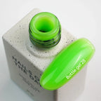 NAILSOFTHEDAY Bottle Gel 28 – gel ultraresistente verde neón para el refuerzo de uñas, 10 ml