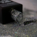 NAILSOFTHENIGHT Reflective top Holographic  - top holográfico reflectante sin una capa pegajosa para uñas, 10 ml