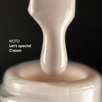 NAILSOFTHEDAY Let's Special Cream: esmalte semipermanente en color crema para cubrir uñas en una capa, 10 ml